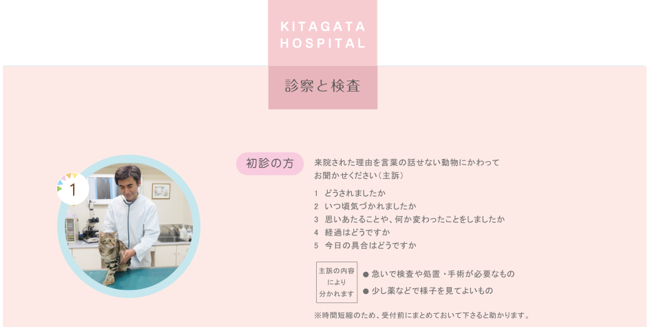 診察と検査